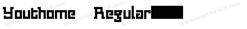 Youthome Regular字体转换